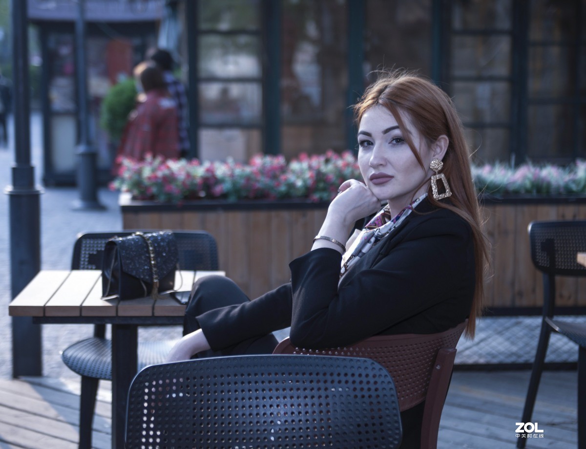 以色列美女在天津意式风情街