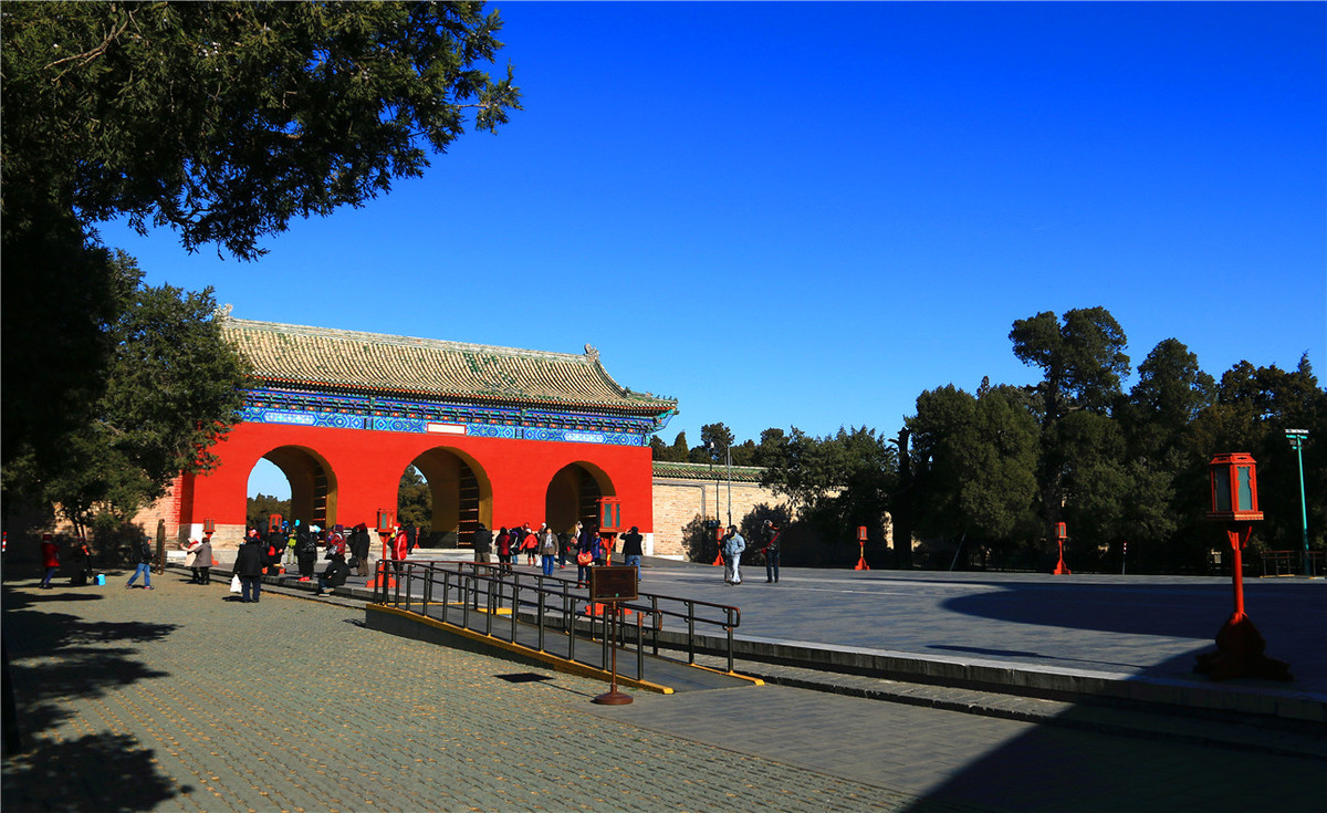 一组天坛公园随拍3祝朋友们新年快乐。