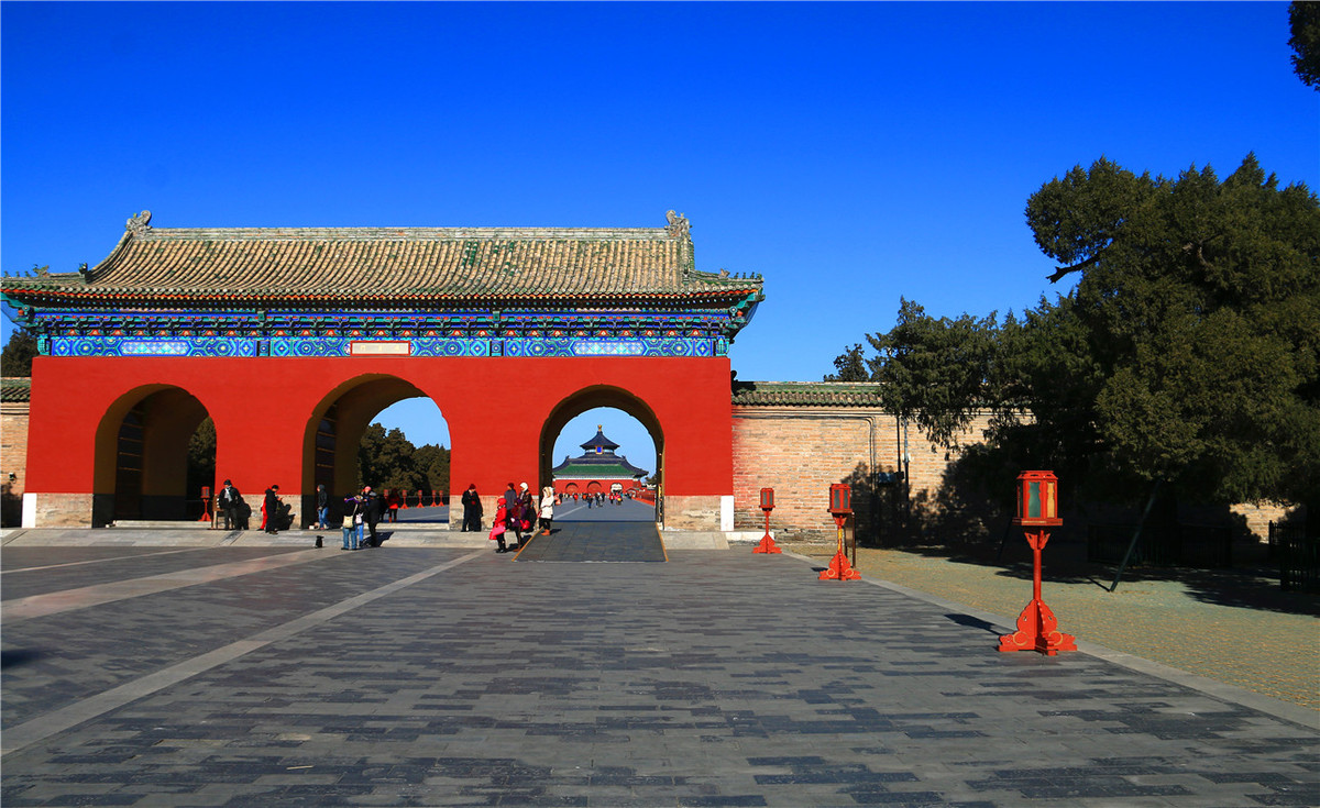 一组天坛公园随拍3祝朋友们新年快乐。