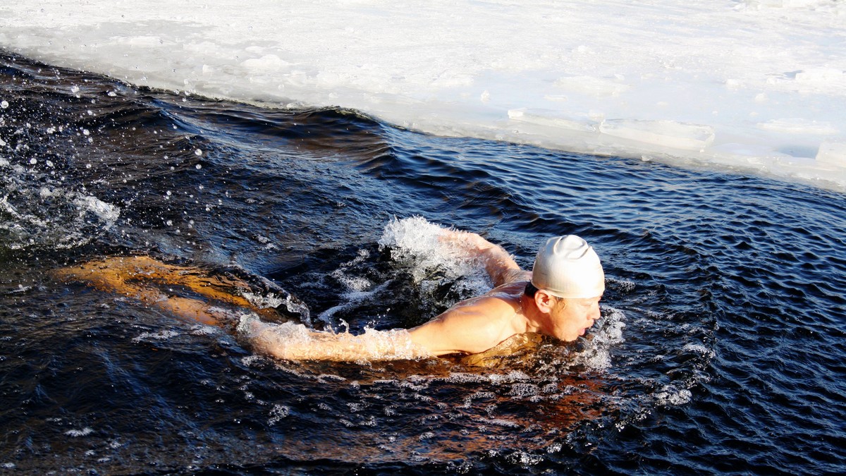 2015年元月2日拍摄 沈阳北陵公园 冬泳队的 新习作    祝福各位师友新年快乐 万事如意