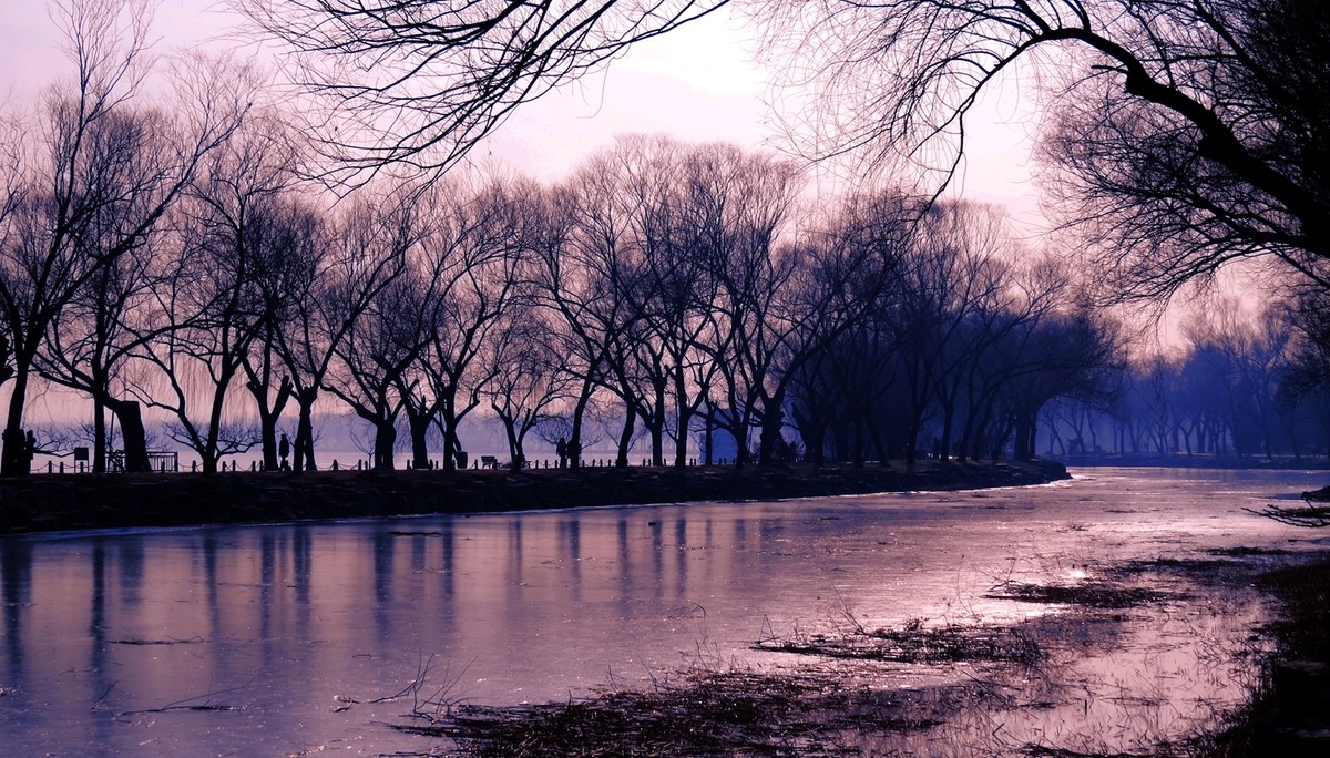 颐和园西堤风光