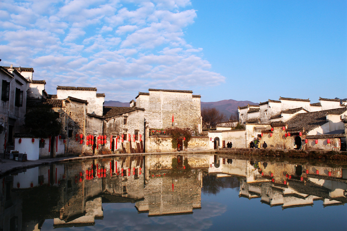冬日宏村