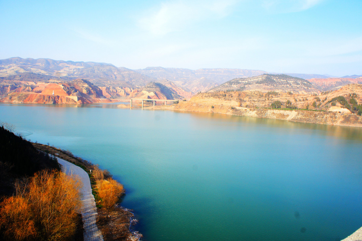黄河三门峡水库大坝