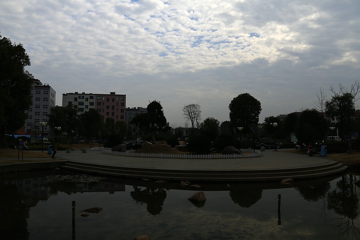 冬拍武川公园小景