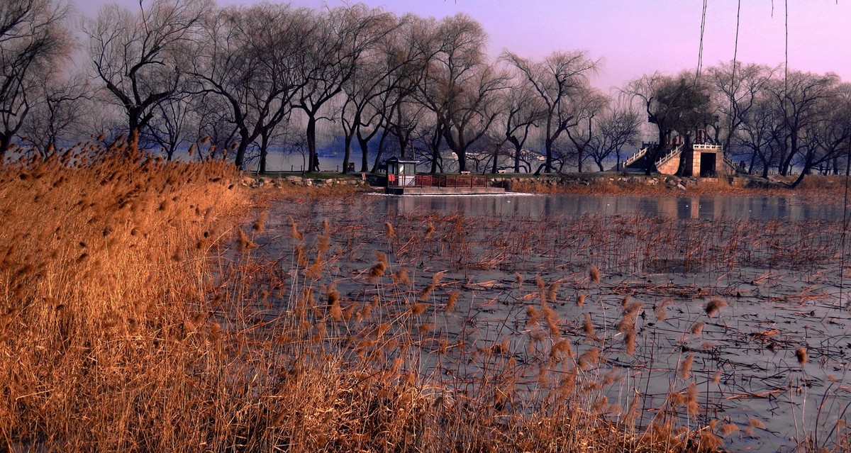 颐和园西堤风光