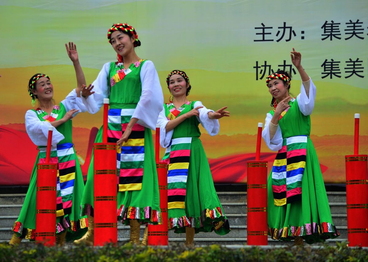 2015年新年老年舞蹈摄影