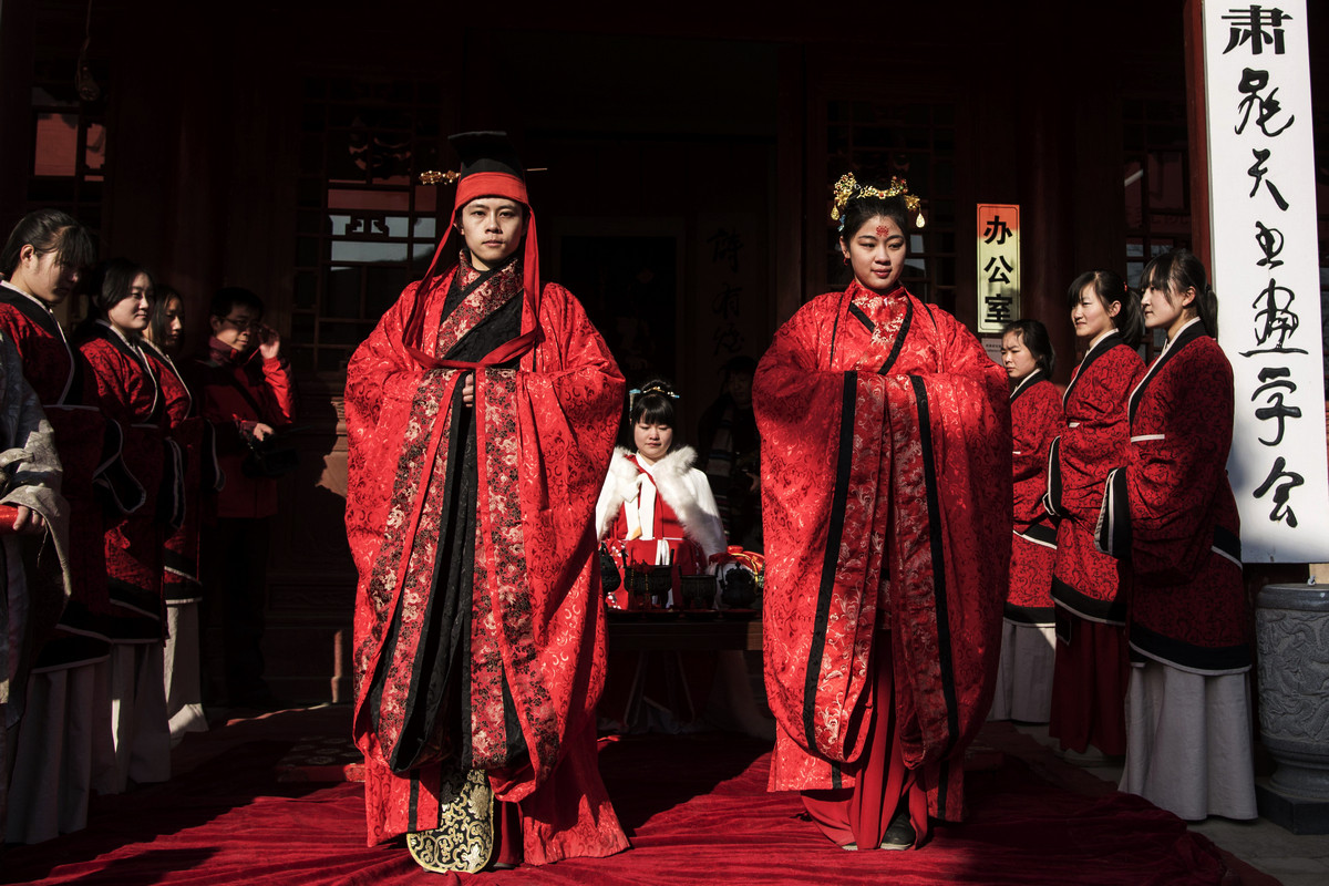 #寻找尼康镜头中最质朴的人文#   汉风--汉服礼仪