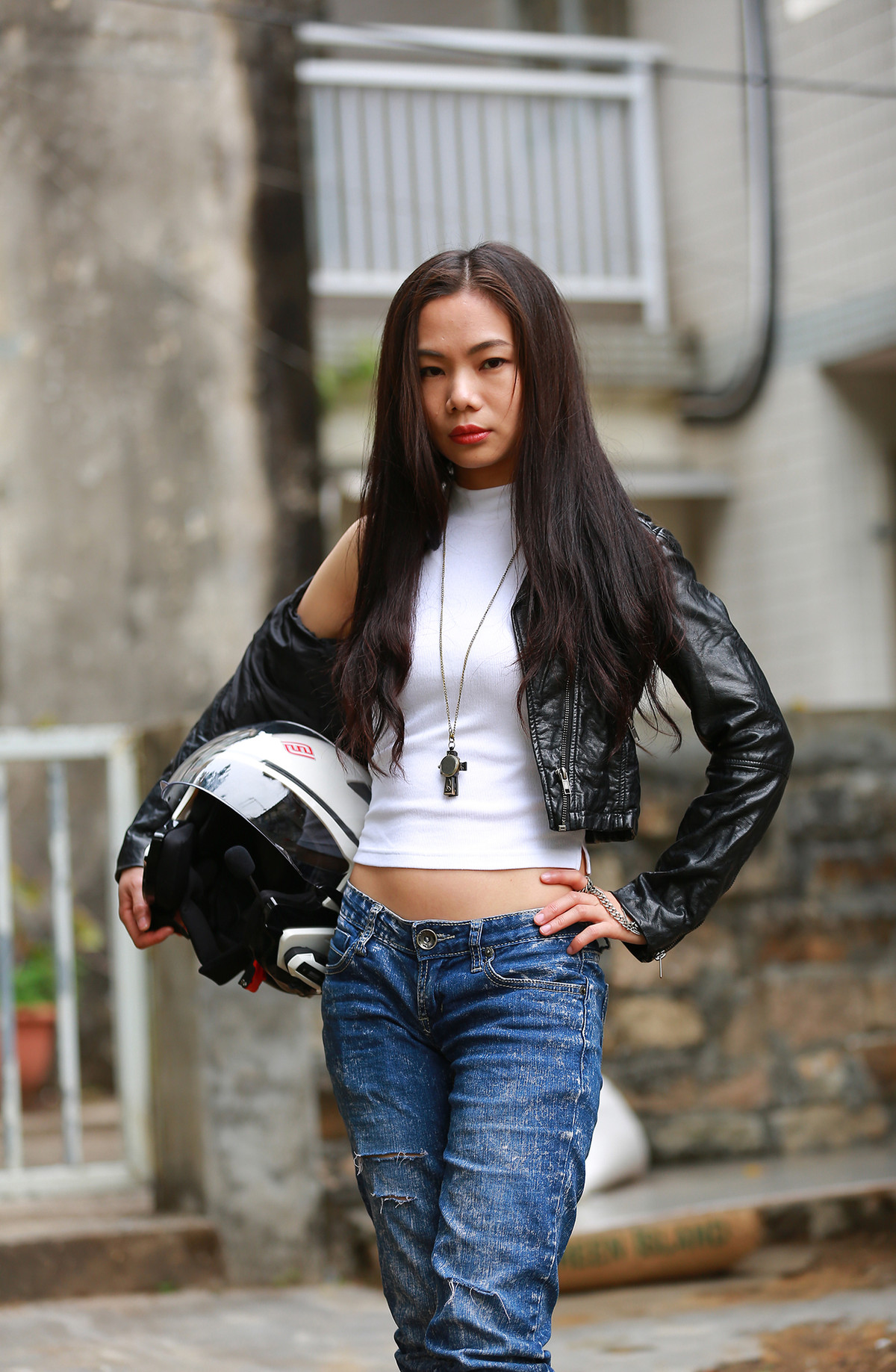 机车酷女郎西贡