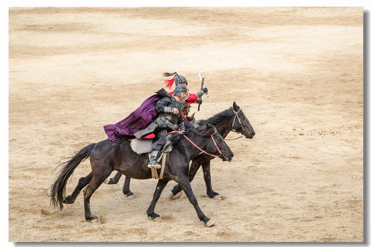 实景古装表演十五