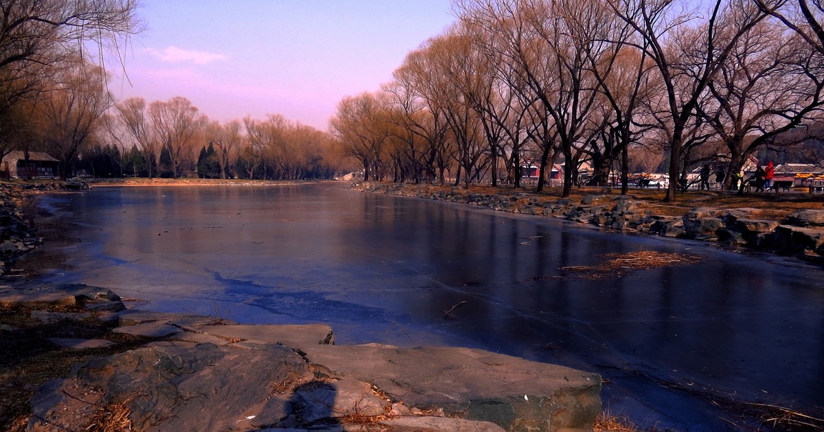 颐和园西堤风光