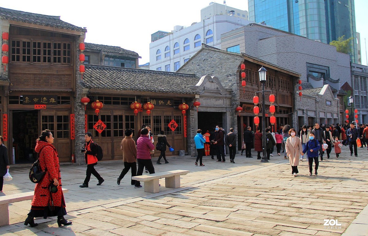温州公园路改造中街景4