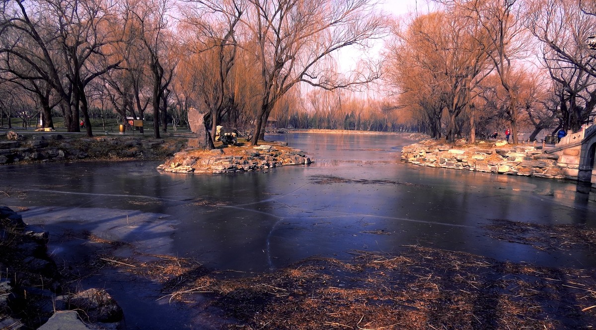 颐和园西堤风光