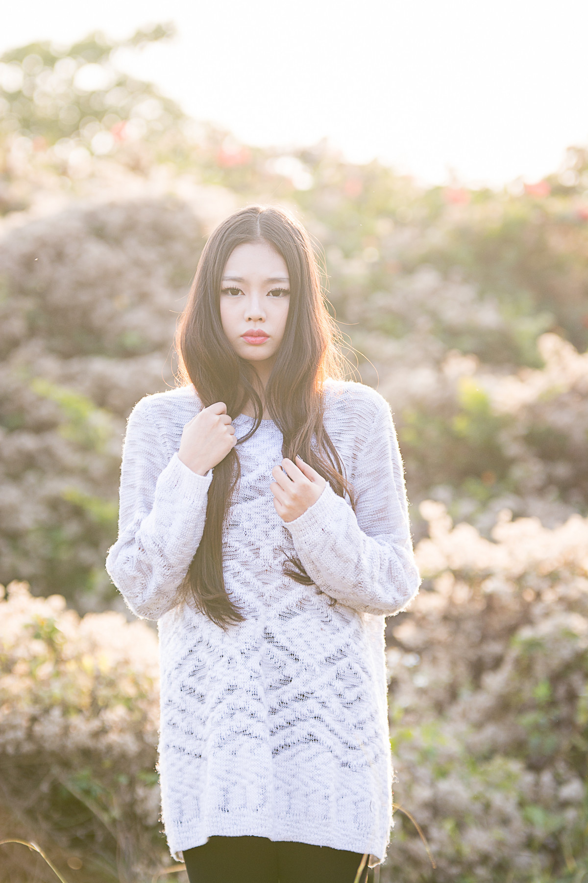 #寻找尼康镜头中的最美模特#迷失自我