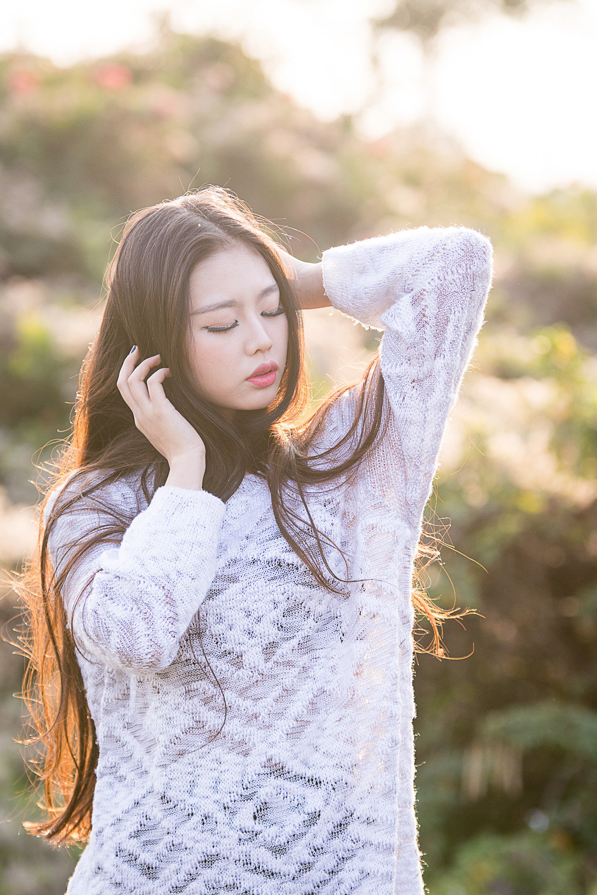 #寻找尼康镜头中的最美模特#迷失自我