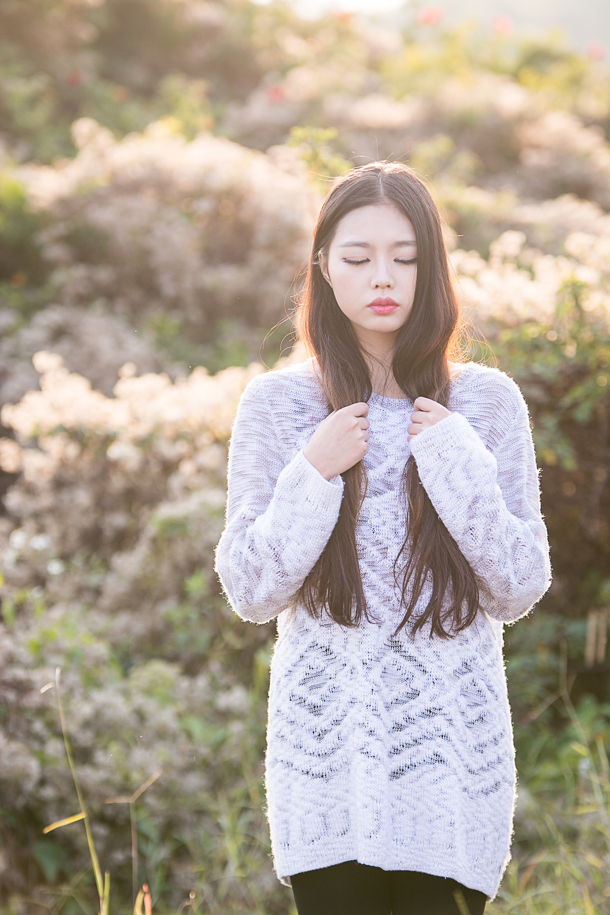 #寻找尼康镜头中的最美模特#迷失自我