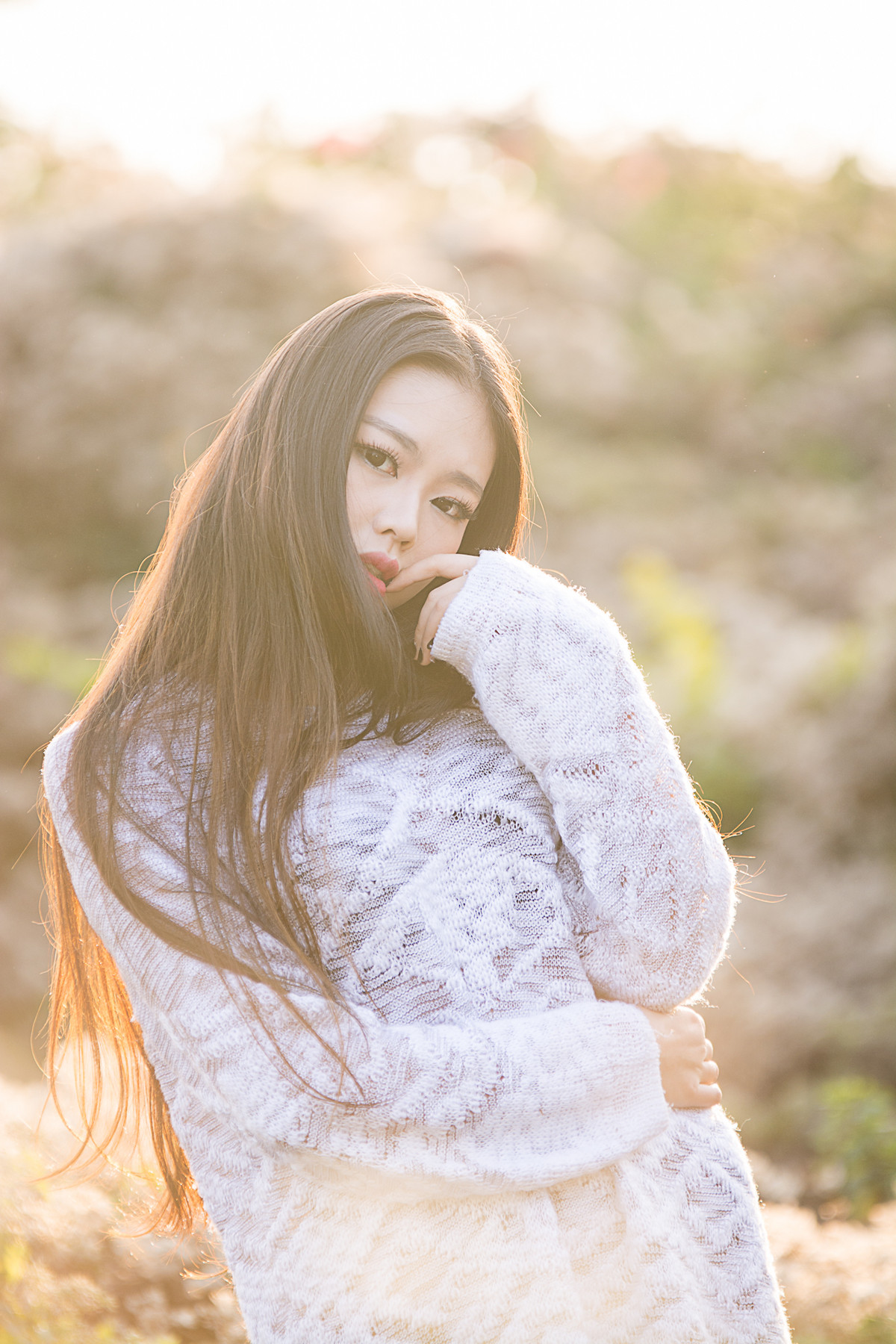 #寻找尼康镜头中的最美模特#迷失自我