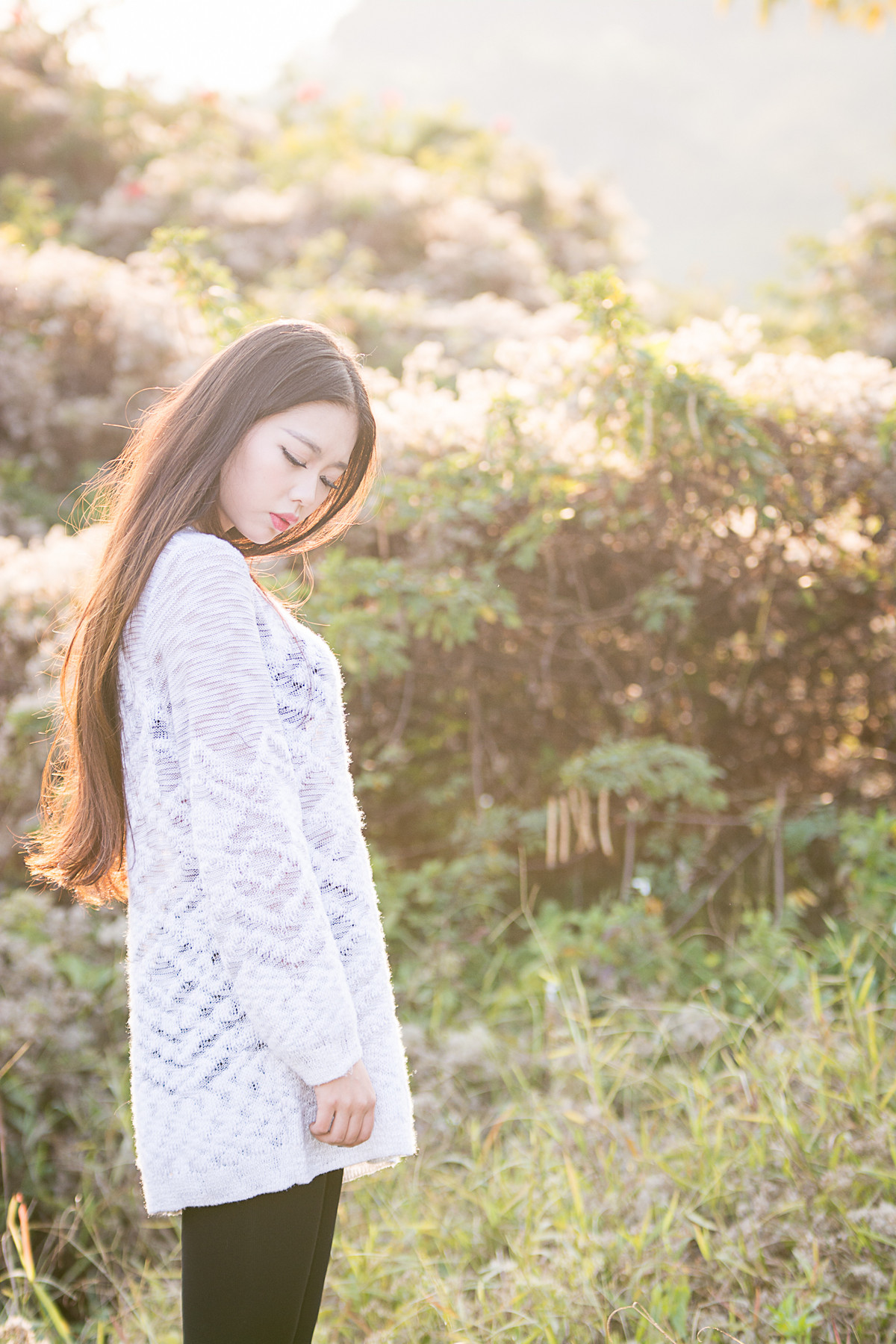 #寻找尼康镜头中的最美模特#迷失自我