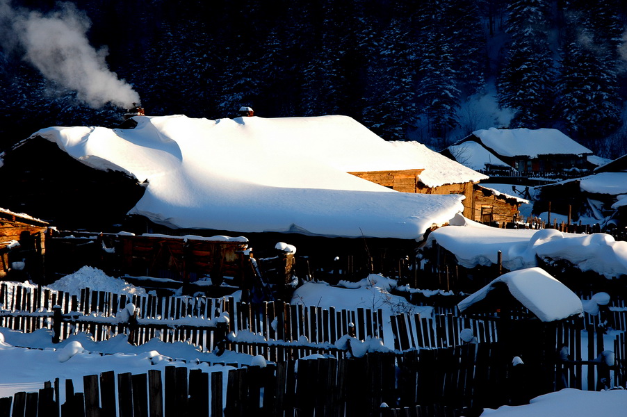 《我的尼康印象-我爱塞北的雪、我爱D70》