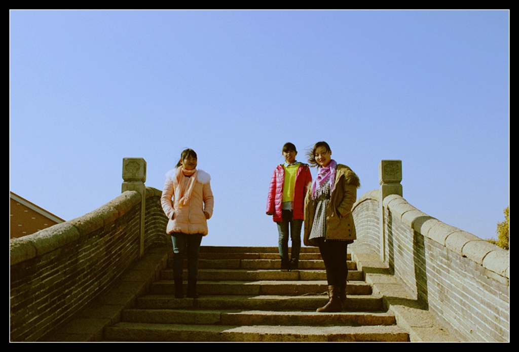 冬天，有了她们，我的心更暖！