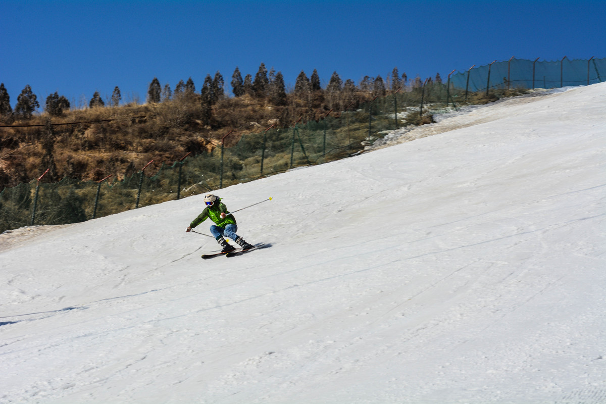 兰州安宁滑雪场图片
