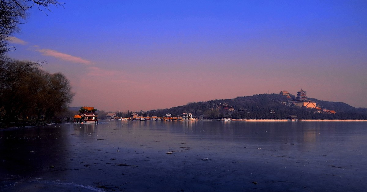 颐和园西堤风光