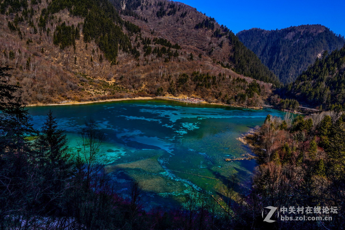 九寨沟的冬景  2