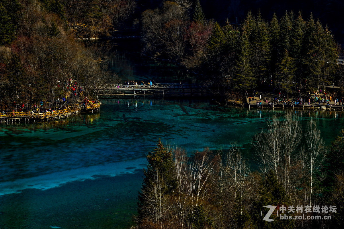 九寨沟的冬景  3