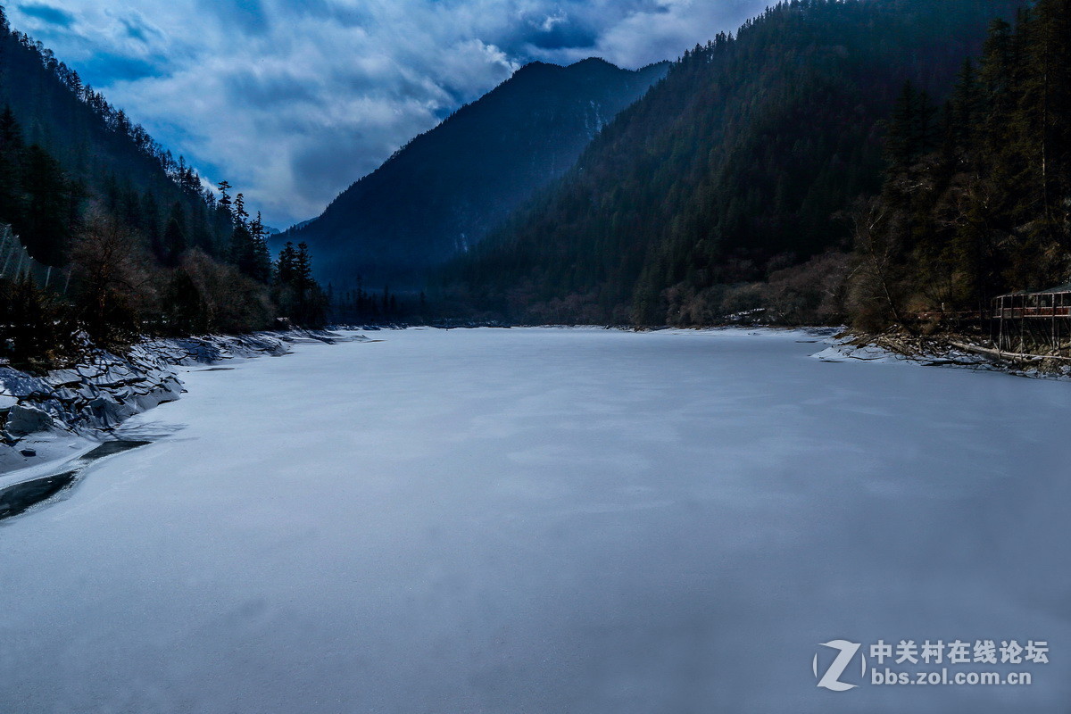 九寨沟的冬景  3