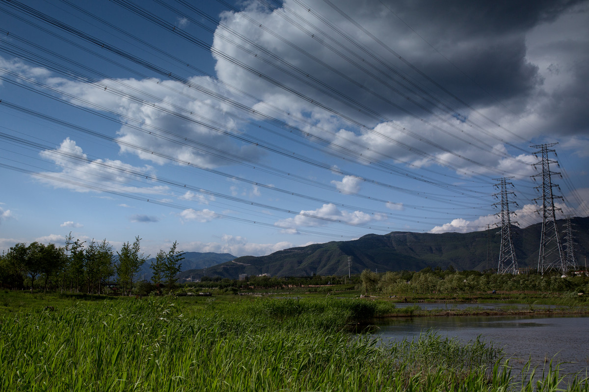 穿秋裤脱秋裤在穿秋裤过后的北京美景