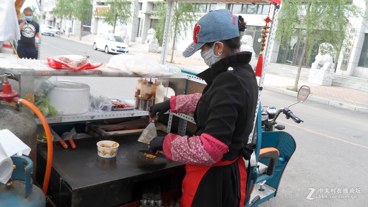 烤冷面的----精国女