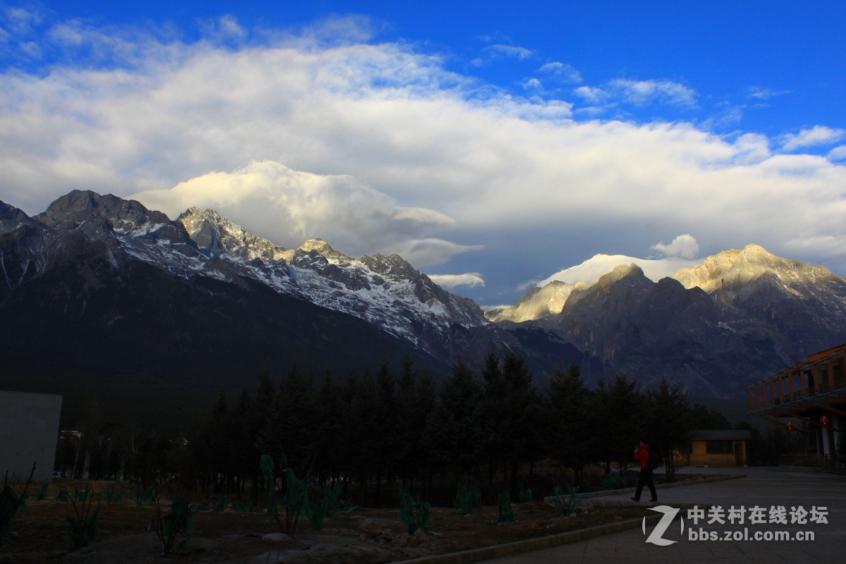 游玉龙雪山