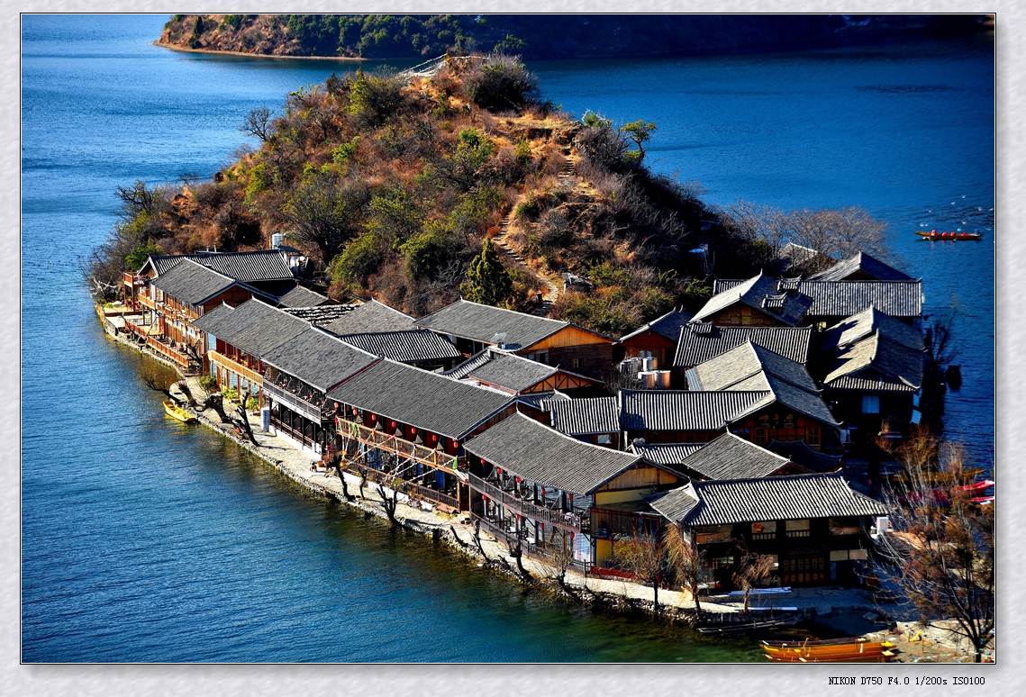 D750+24-120表现力上佳，泸沽湖大美秋冬景色