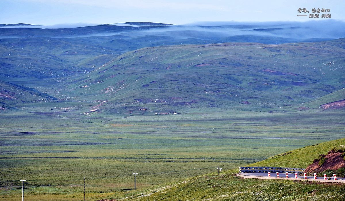 晨拍 —— 青海湖、洛合垭口高山风光！