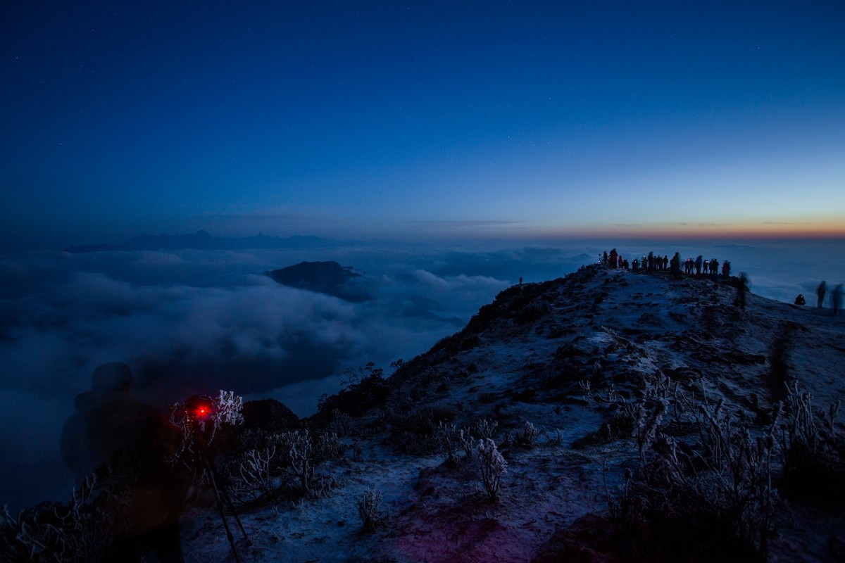 四上牛背山精彩纪实之④凌晨美景上