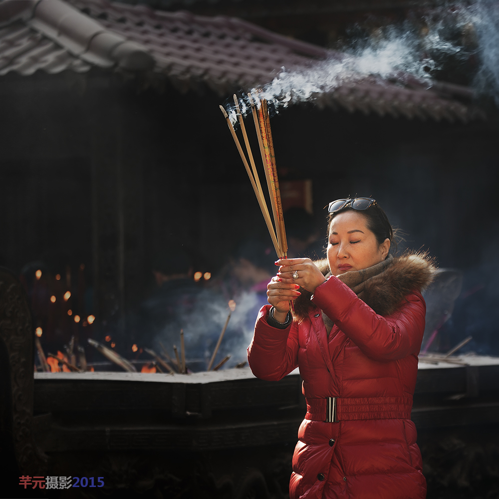 #佳能新机测评#PS后期首帖:南禅寺的香客