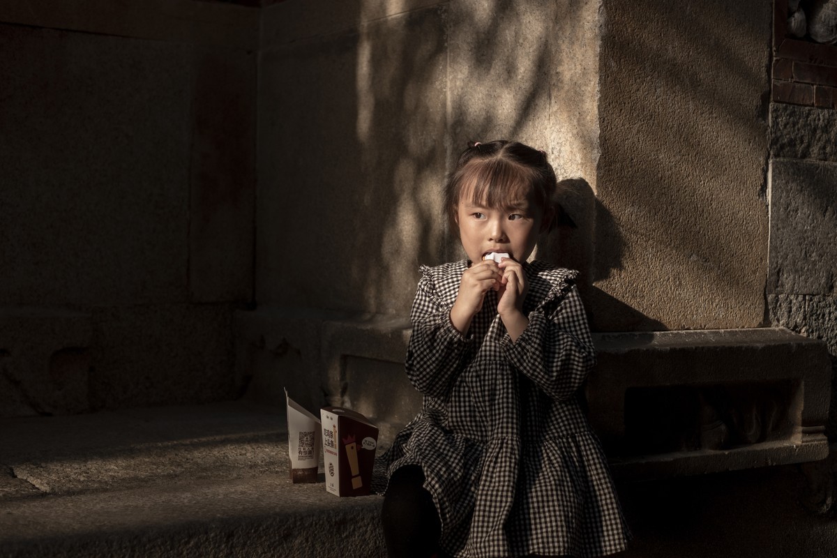 周日与儿子结伴扫街