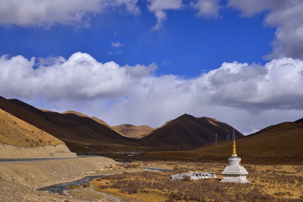 川西风光-高原秋景（这是从色达到阿坝沿途景色）