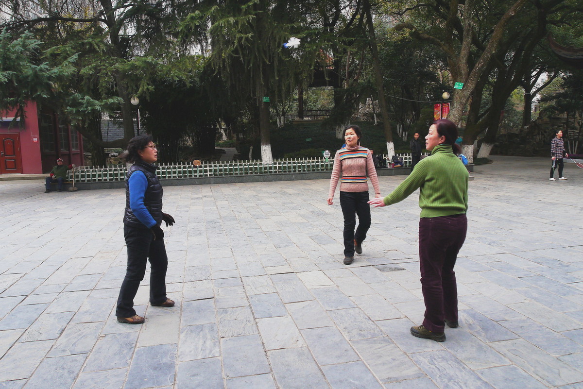 汉阳公园的早晨！