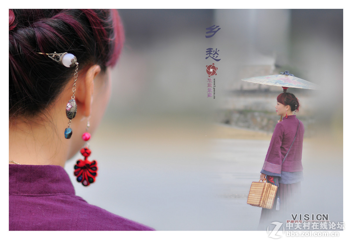 #寻找尼康镜头中最美模特#《乡愁》