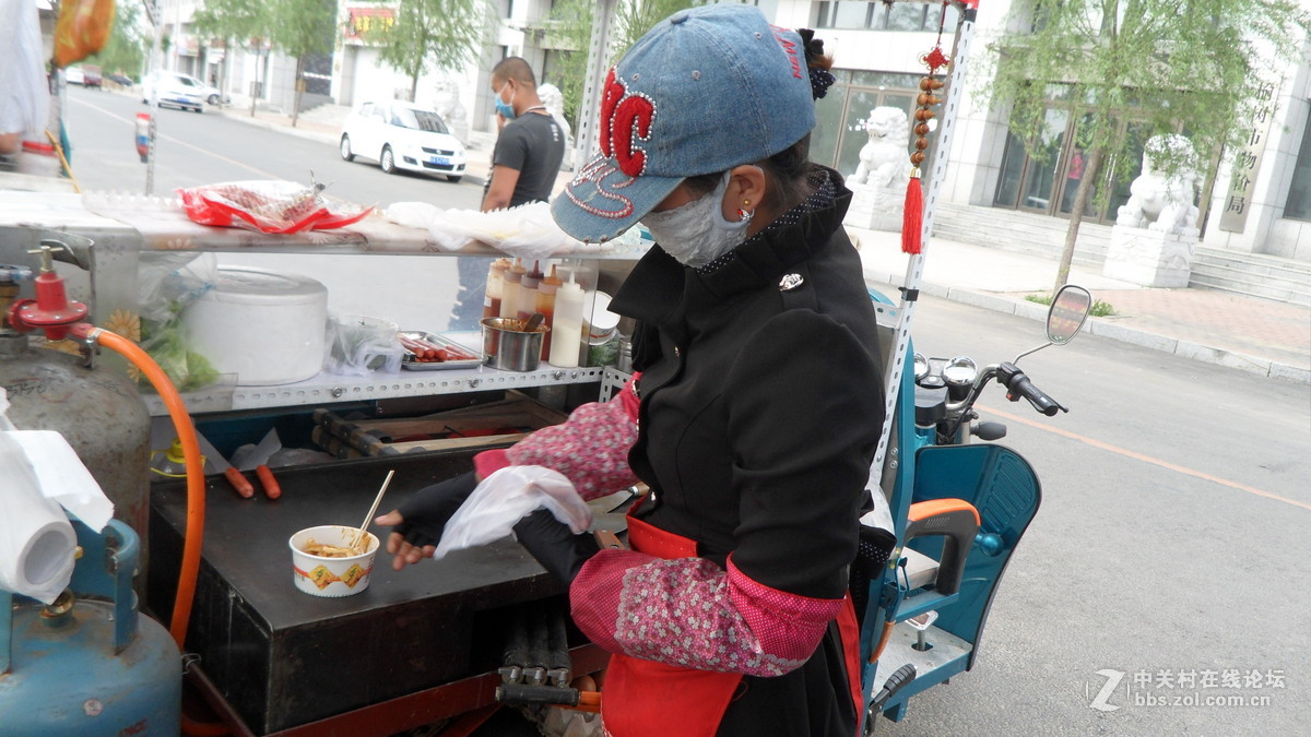 烤冷面的----精国女