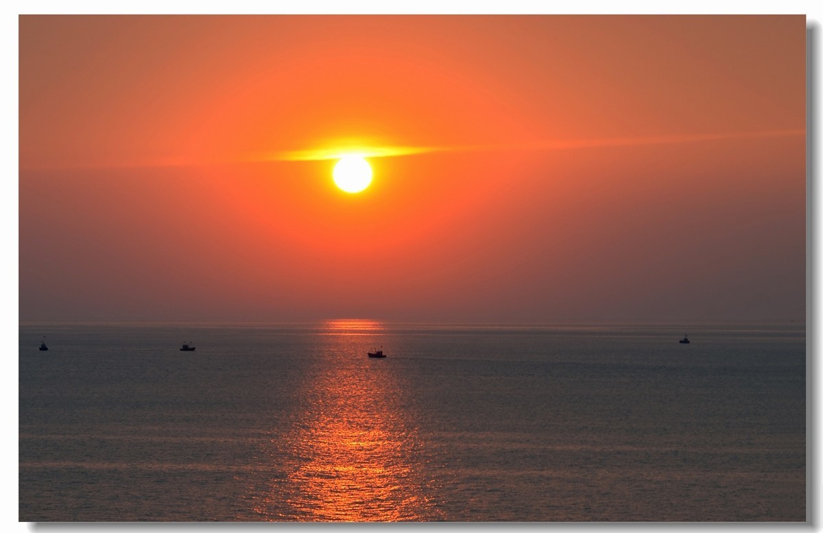 海边落日六
