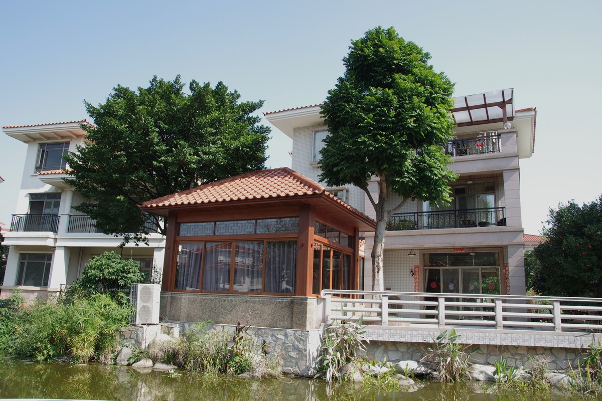 阳光美加别墅建筑群