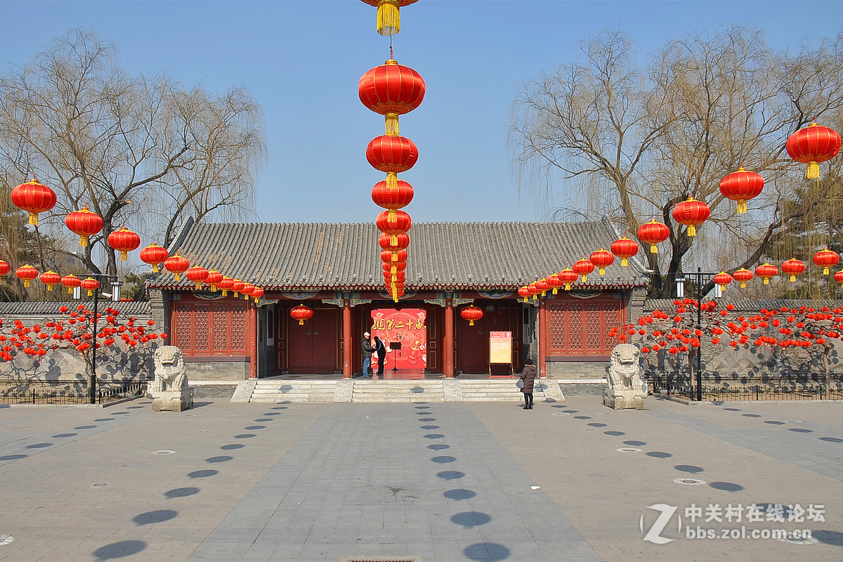 #寻找尼康镜头中的最美中国#《红红火火过大年——北京大观园》