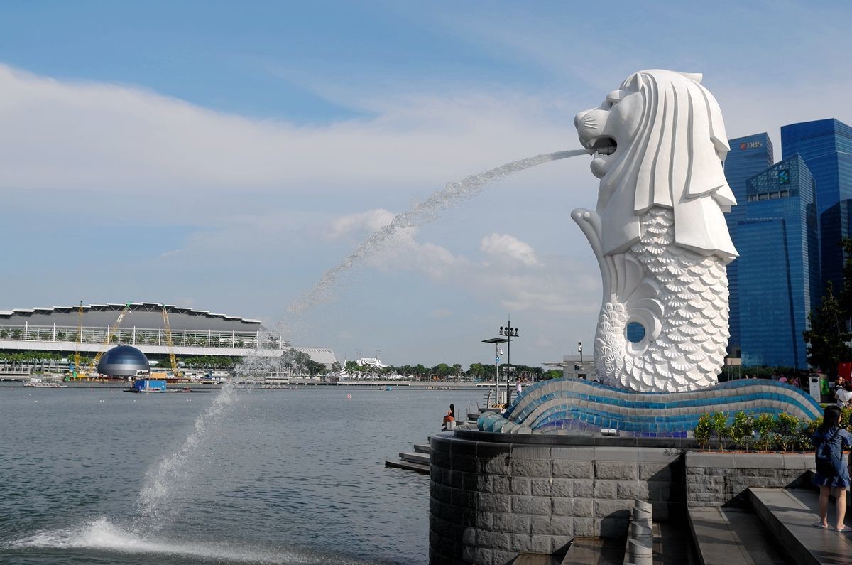 萌狮吐水——新加坡-中关村在线摄影论坛