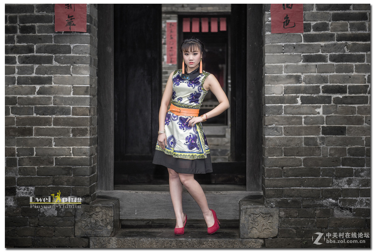 #寻找尼康镜头中最美模特#【青花瓷美女】 （老阿推荐）