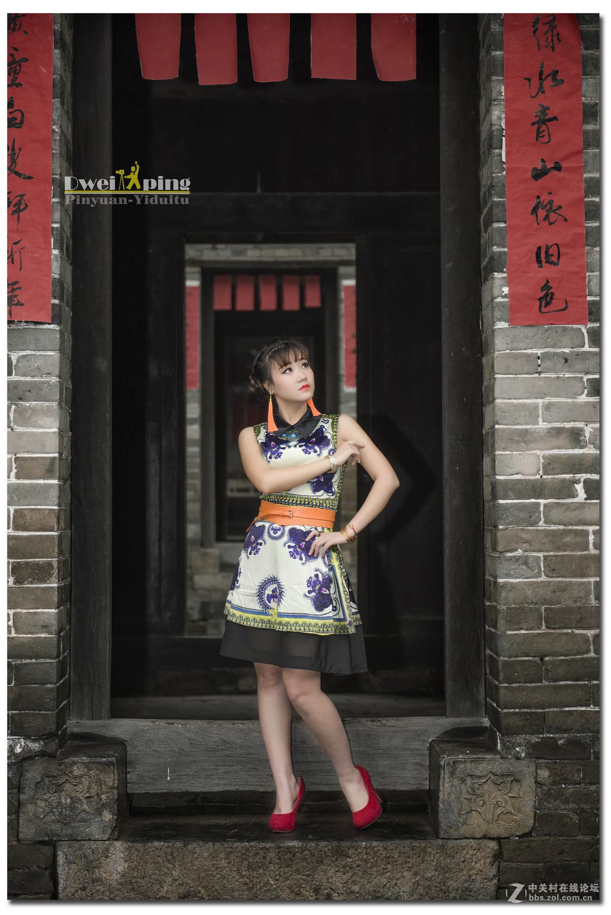 #寻找尼康镜头中最美模特#【青花瓷美女】 （老阿推荐）