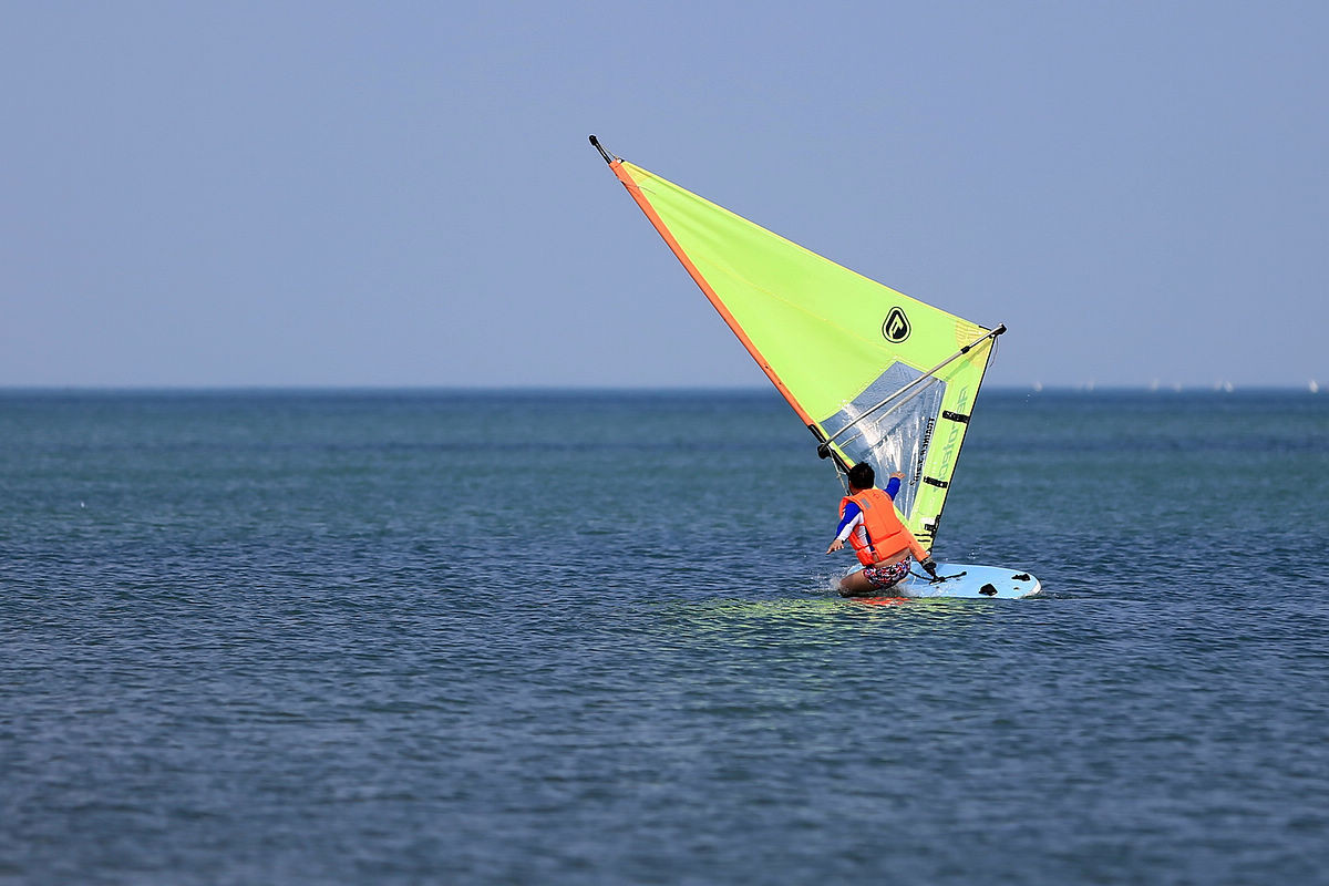 失败的帆板训练