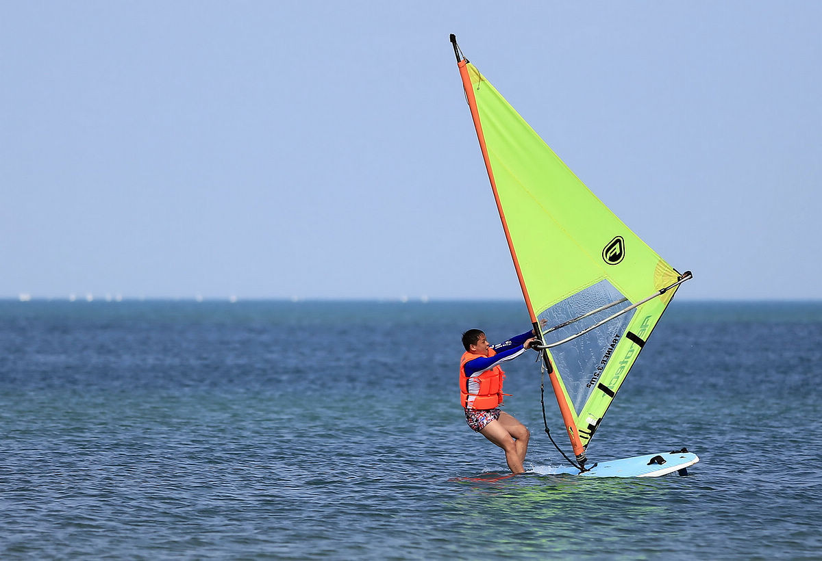 失败的帆板训练