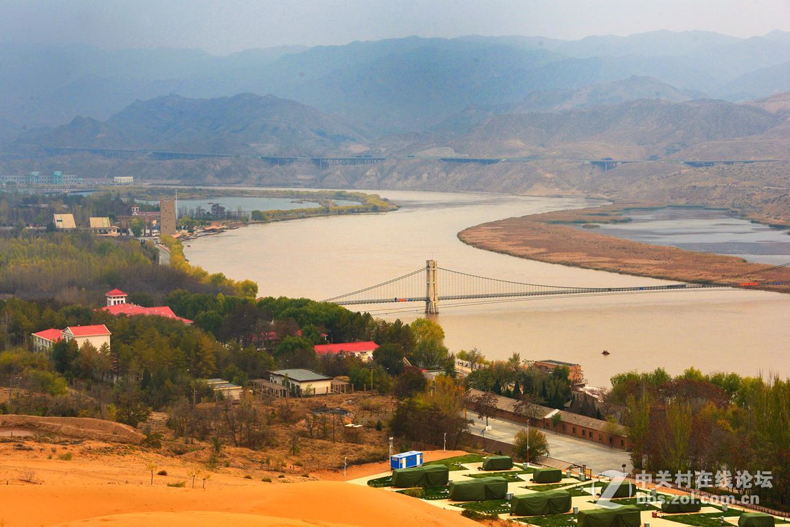 黄河——中华文明的摇篮（宁夏沙坡头）