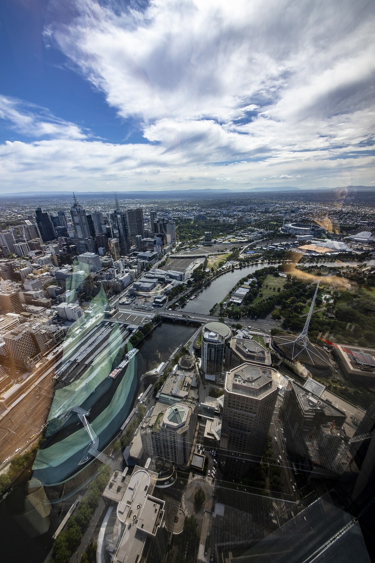 俯视墨尔本